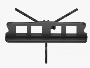 Music Sheet Stand 02 3D Model