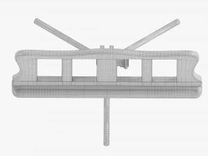 Music Sheet Stand 02 3D Model
