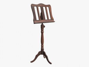 Music Sheet Stand 03 Model 3D