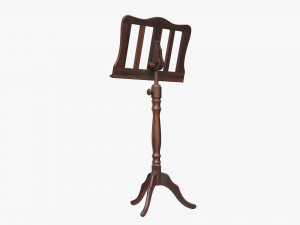 Music Sheet Stand 03 Model 3D