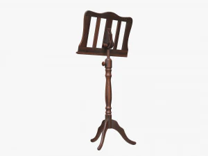 Suporte para partituras 03 Modelo 3D