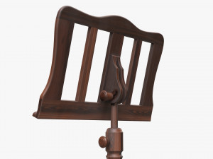 Music Sheet Stand 03 Model 3D