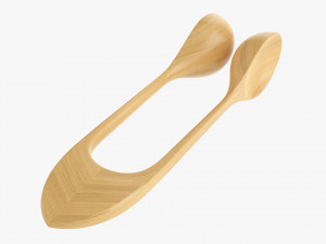 Music Spoons 3D Model