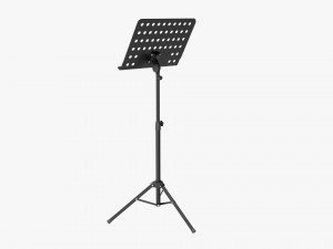 Orchestra Music Sheet Stand 3D Model
