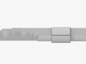 Flauto di Pan a 8 tubi Modello 3D