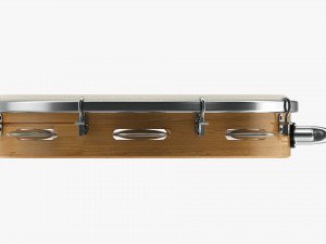 Pandeiro Samba Instrument 3D Model