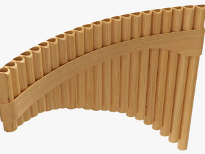 Panpipes Alto Modelo 3D