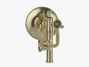 Piccolo Trumpet Modèle 3D
