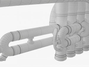 Piccolo Trumpet Modèle 3D
