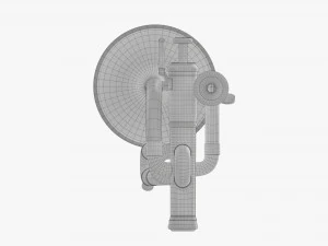 Piccolo Trumpet 3D Model