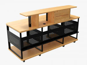 Professional Recording Workstation 3D Model