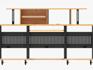 Professional Recording Workstation 3D Model