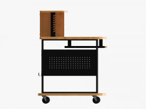 Professional Recording Workstation 3D Model