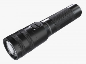 Rechargeable Led Flashlight 01 3D Модель
