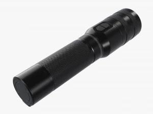 Rechargeable Led Flashlight 01 3D Model