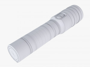 Rechargeable Led Flashlight 01 3D Модель