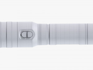 Rechargeable Led Flashlight 01 3D Модель