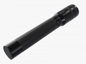 Rechargeable Led Flashlight 02 3D Модель