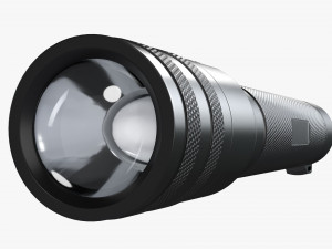 Rechargeable Led Flashlight 02 3D Модель