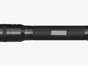 Rechargeable Led Flashlight 02 3D Модель