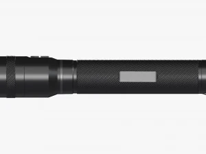 Şarjlı Led El Feneri 02 3D Model