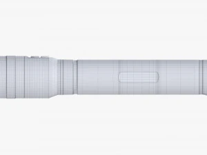 Şarjlı Led El Feneri 02 3D Model