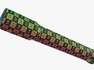 Şarjlı Led El Feneri 02 3D Model