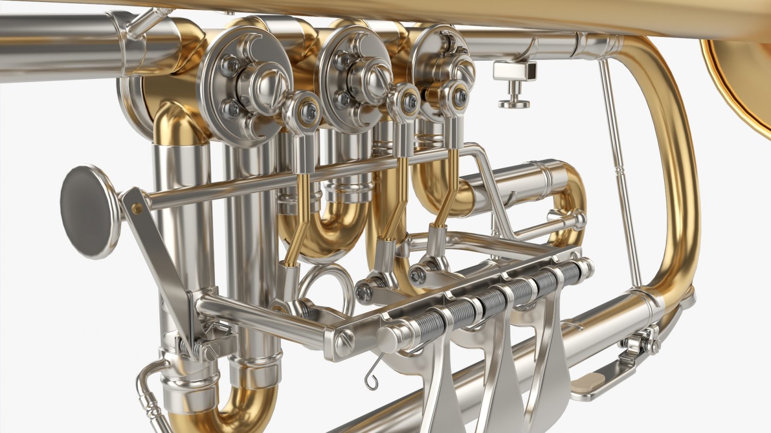 Rotary valve discount piccolo trumpet