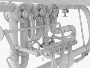 Rotary Valve Trumpet 3D Model
