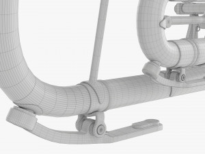Rotary Valve Trumpet 3D Model