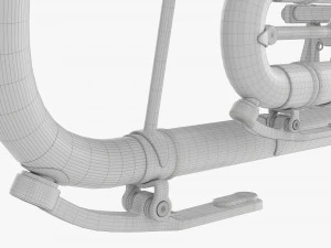 Rotary Valve Trumpet 3D Model