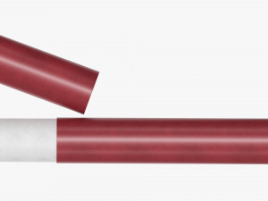 Scroll Holder Tube 3D Model