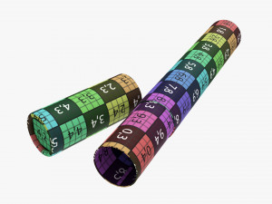 Scroll Holder Tube 3D Model