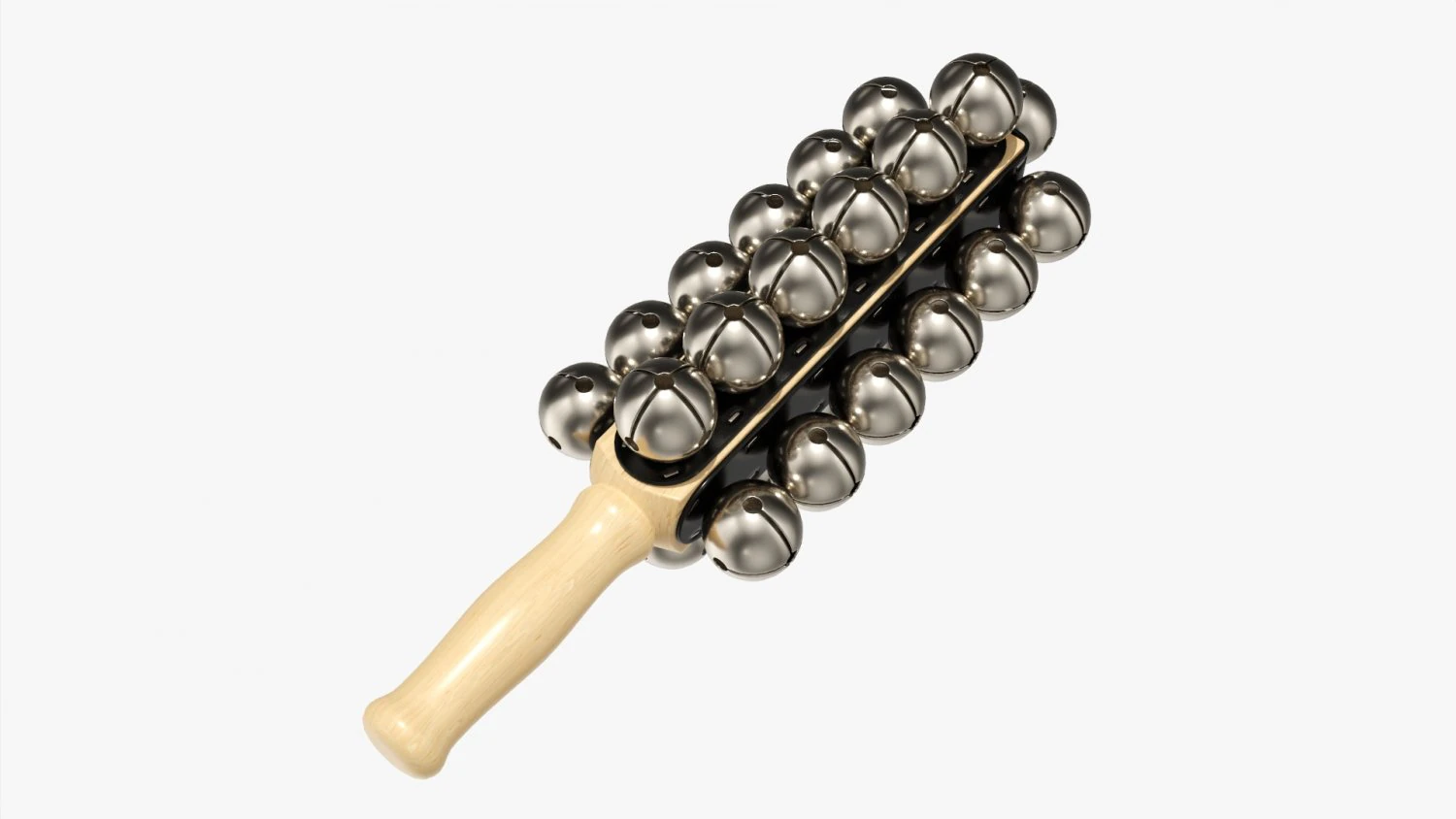 Sleigh Percussion Bells 3D Model .c4d .max .obj .3ds .fbx .stl .blend 