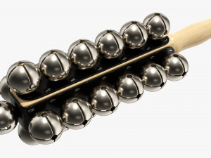 Sleigh Percussion Bells 3D Model