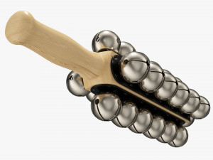 Sleigh Percussion Bells 3D Model