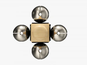 Sleigh Percussion Bells 3D Model