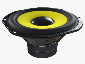 Studio Monitor 8-Inch Woofer Modello 3D
