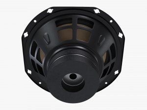Studio Monitor 8-Inch Woofer 3D 모델