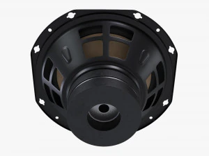 Studio Monitor 8-Inch Woofer 3D Model