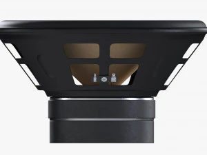 Studio Monitor 8-Inch Woofer 3D Model