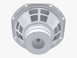 Studio Monitor 8-Inch Woofer 3D 모델