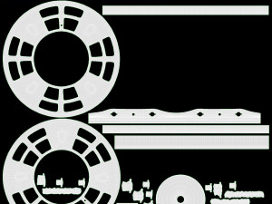 Studio Monitor 8-Inch Woofer 3D 모델