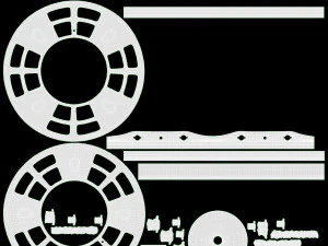 Studio Monitor 8-Inch Woofer 3D Model