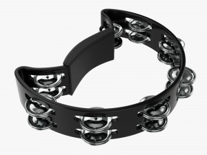 Tambourine 3D मॉडल
