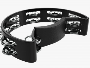 Tambourine 3D मॉडल