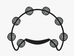 Tambourine 3D मॉडल