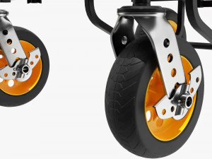 Transport Expandable Cart 3D Model