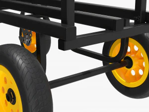 Transport Expandable Cart 3D Model
