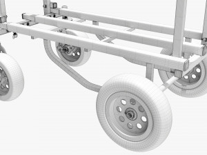 Transport Expandable Cart Modèle 3D